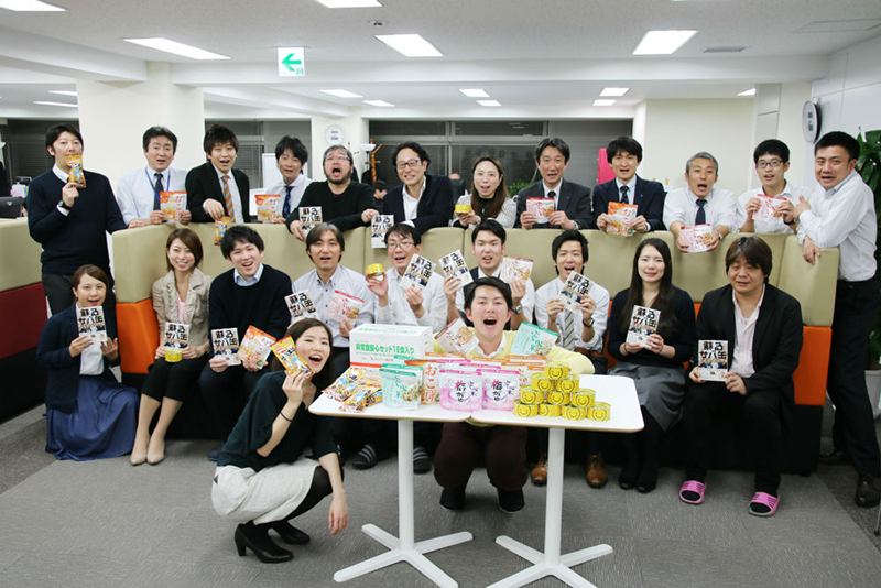 社員向けサバ缶&防災食勉強会